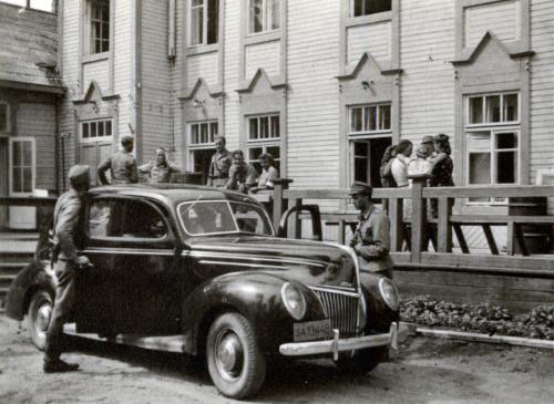 Karhumäki Heikki Sysimetsä Lähtö Rukajärvelle tutustumaan Motti 3:n ryhmään