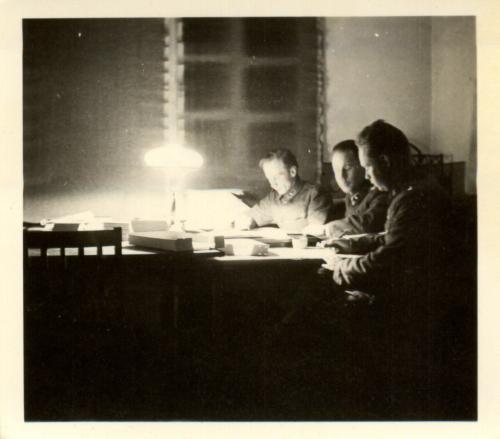 T.R.O. Lehtonen (Kylmönoja) Harry Cavenius ja Kosti Kariste